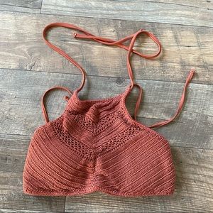 Halter bathing suit top